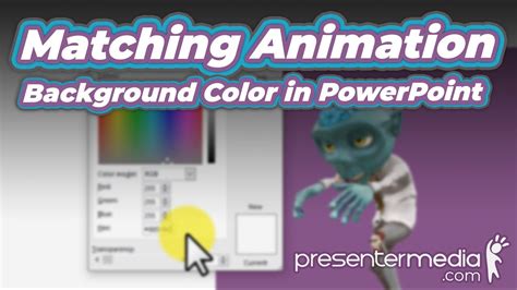 Change An Animations Background Color And Match It In Powerpoint For