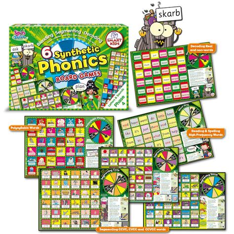 Letters And Sounds Board Games Phase 4 Smart Kids Australia