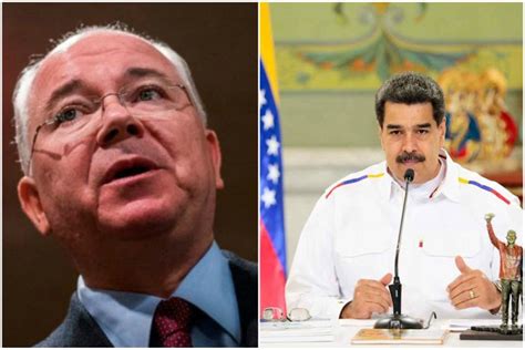 POR GROSERO Rafael Ramírez barre el piso con Nicolás Maduro Su ira