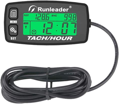 Inductive Tachometer Gauge Alert Rpm Engine Hour Meter Boat Maintenance