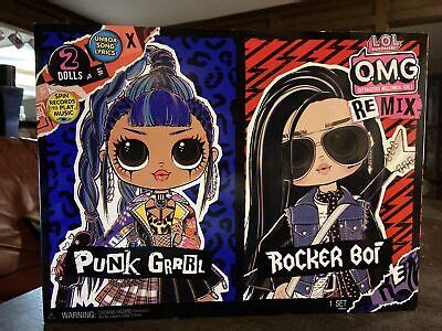 2020 LOL Surprise OMG Remix Rocker Boi And Punk Grrrl 2 Fashion Dolls