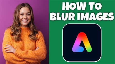 How To Blur An Image In Adobe Express Adobe Express Tutorial Youtube