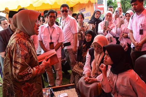 Kunjungan Mensos Di Tasikmalaya