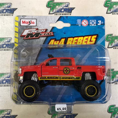 Chevrolet Silverado Z X Rebels Maisto Mercado Livre