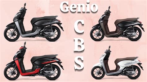 Pilihan Warna Honda Genio Terbaru Murni Subaja Mas