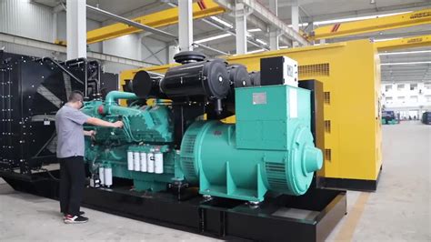 Largest Capacity 1mw 1000kw 1 Megawatt Diesel Generator