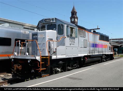 New Jersey Transit Motive Power Inc Mp Gp Locomotive Rebuilt