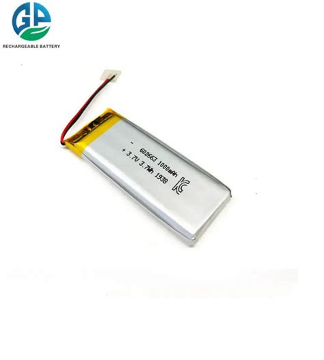 Rechargeable Lipo Battery Pack Lithium Polymer Battery 602663 3 7V