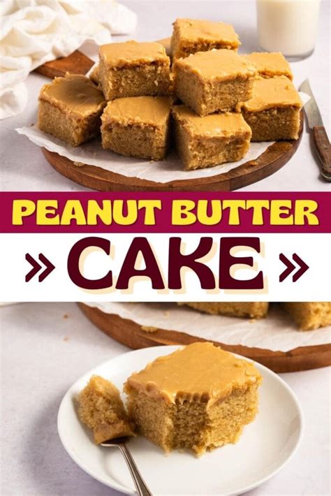 Peanut Butter Cake Old Fashioned Recipe Insanely Good