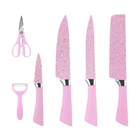 6-Piece Stainless Steel Kitchen Knife Set TGS-049-18 | Shop Today. Get ...