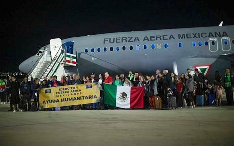 Ayuda Humanitaria M Xico Evac A A Ciudadanos De La Guerra Entre Israel