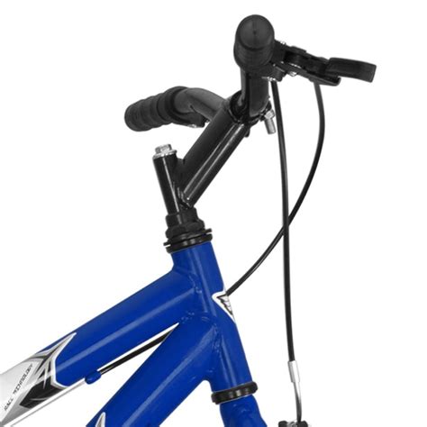 Bicicleta Aro Ultra Bikes Bicolor Feminina Sem Marcha Branca Azul