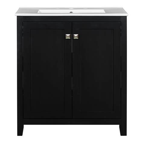 Winston Porter Patrecia 30 Single Bathroom Vanity With Ceramic Top