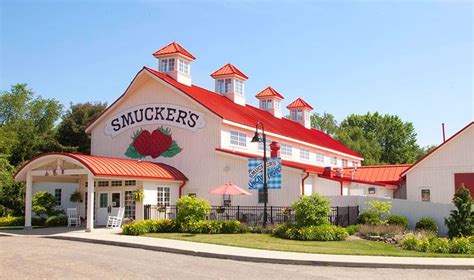 The J M Smucker Company Store and Café Orrville Ohio Day trips