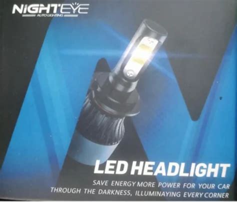 W Aluminium H White Nighteye Led Headlight Bulb At Rs Piece In