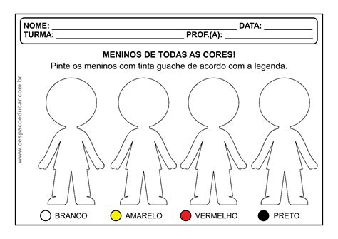 Atividades Consciencia Negra Ano