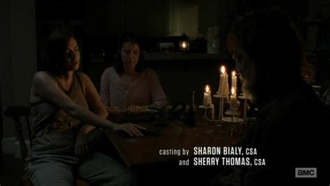 Naked Alanna Masterson In The Walking Dead