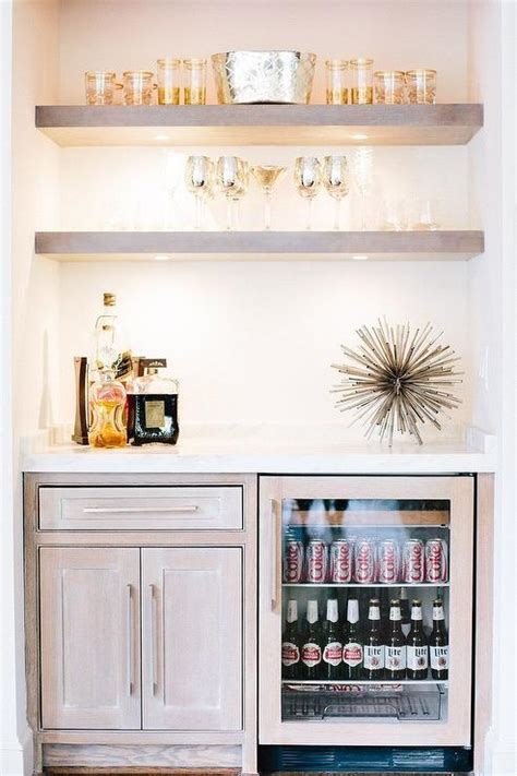 Floating Bar Shelves Design Ideas