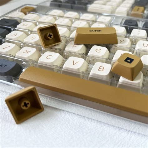 XDA Profile Keycaps 125 Retro PBT Key Cap Cover Set Dye Sublimat Fyndiq