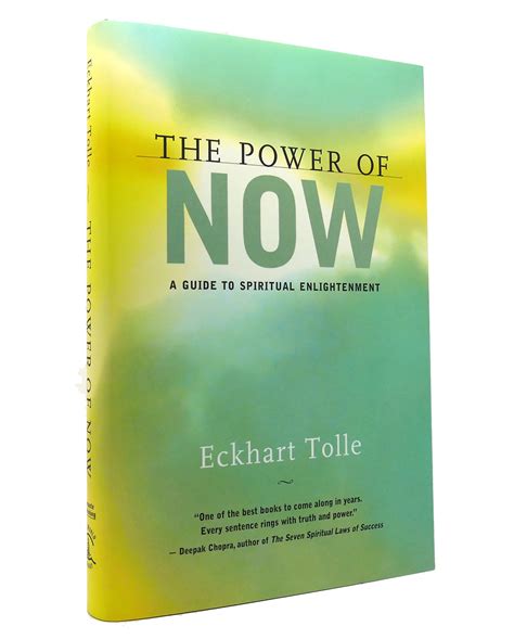 The Power Of Now A Guide To Spiritual Enlightenment Eckhart Tolle Later Printing Twenty