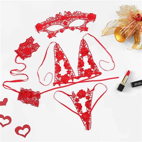 Hot Garter Lingerie Set Porn Women Erotic Clothing Multi Style Lace Deep V Bodysuit