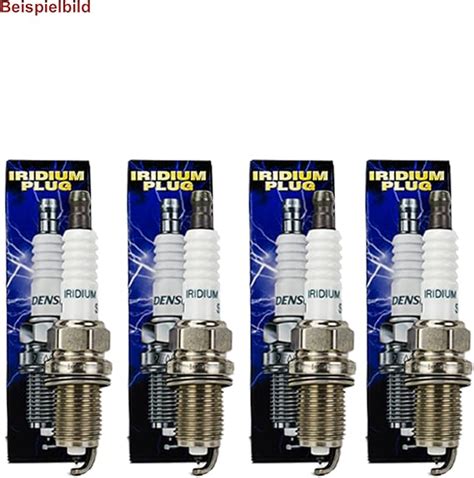 4 DENSO ZÜNDKERZEN SET EXTENDED IRIDIUM Amazon de Auto