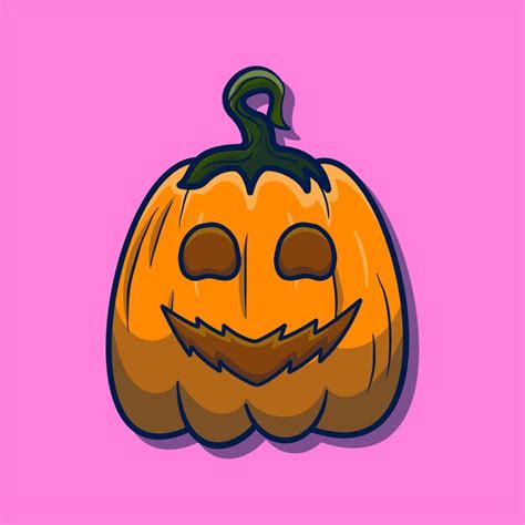 Premium Vector | Isolated cartoon halloween pumpkins