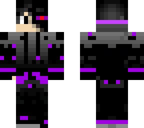 Ender Purple Gamer Skin | Minecraft Skin