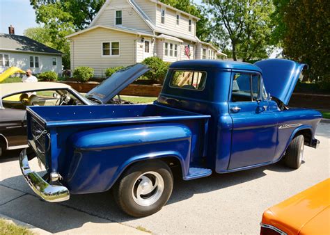 1956 Chevrolet 3100 Step Side Truck Jigsaw Puzzle In Cars And Bikes