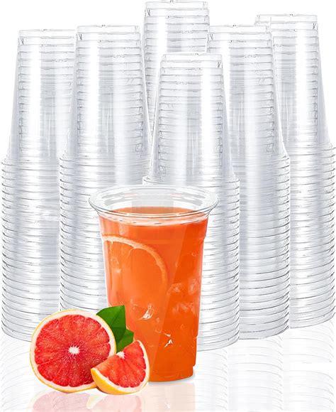 Amazon Tashibox Plastic Cups Oz Cups Clear Crystal