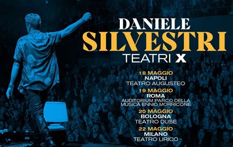 Daniele Silvestri In Concerto A Roma Nel 2023 Data E Biglietti