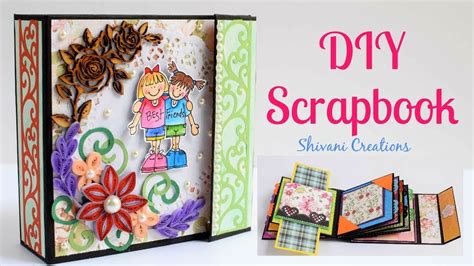 How To Make Scrapbook Scrapbook Introduction Video Youtube