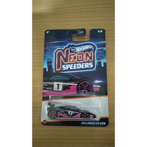 Jual HOT WHEELS MCLAREN F1 GTR SERI NEON SPEEDERS Shopee Indonesia