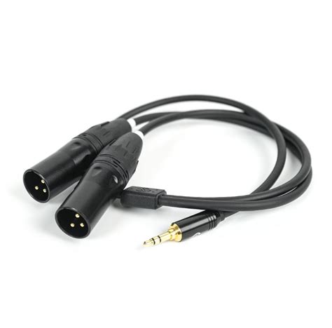 35mm Trs To Dual Xlr Audio Cable Hollyland