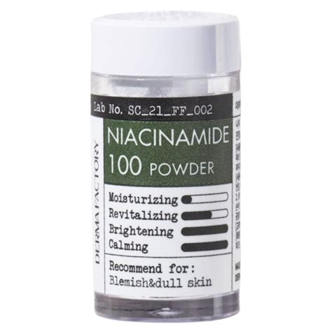 Derma FACTORY Niacinamide 100 Powder Essence 0.31 oz./9g (วันหมดอายุ ...