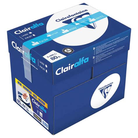 Carton De Ramettes Feuilles A Clairalfa Clairefontaine