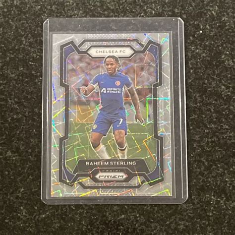 Raheem Sterling Lazer Panini Premier League Prizm Chelsea Eur