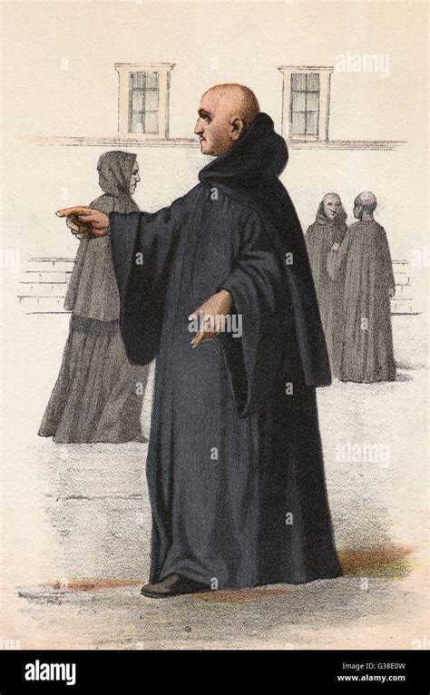 BENEDICTINE MONKS Stock Photo - Alamy