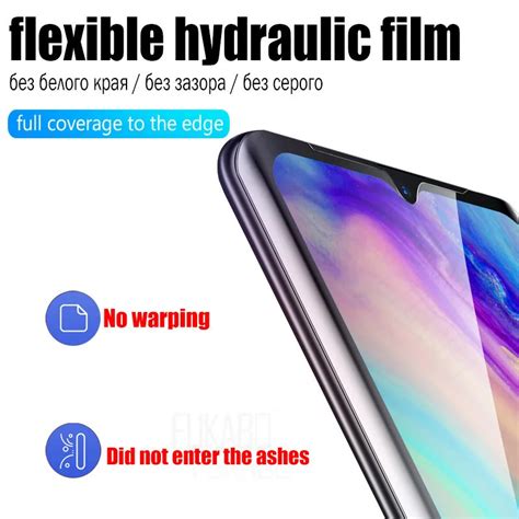 21D Защитная Гидрогелевая пленка на весь экран для huawei P30 Pro P20 ...