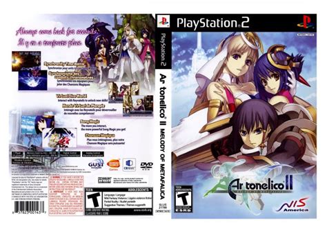 PS2 Ar Tonelico II Melody Of Metafalica Dvd Game Playstation 2 Lazada