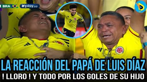 La Impresionante Reacción de Luis Manuel Díaz papá de Luis Díaz tras