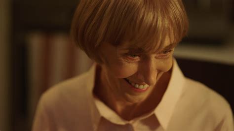 Mature Woman Laughing At Camera Smiling Lady Looking Down Free Stock Video Footage