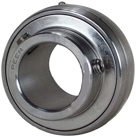 Peer Bearing Stainless Steel Insert Bearing With Set Screw Locking