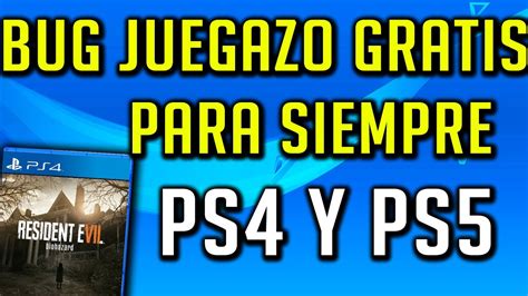 CORRE BUG JUEGAZO GRATIS PARA SIEMPRE PS4 Y PS5 YouTube