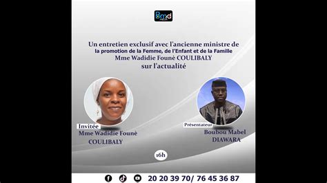 Mabel chronique Entretien exclusif avec Mme Wadidie Founè COULIBALY