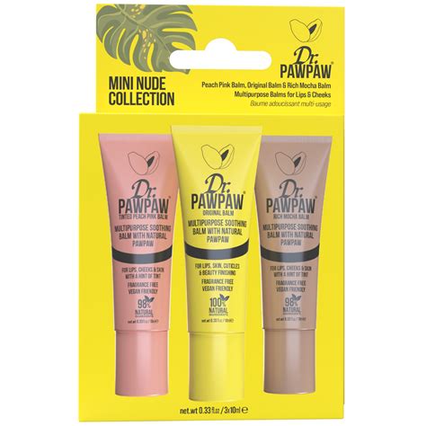 Dr PAWPAW Mini Nude Gift Set LOOKFANTASTIC