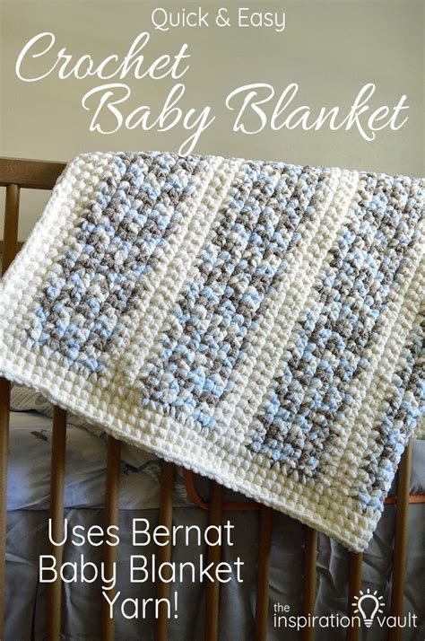 Bernat Baby Blanket Crochet Pattern Easy - Ovie Media