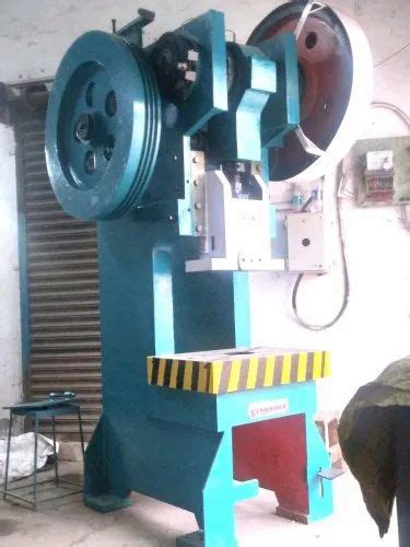 Power Source Mechanical Mild Steel 100 Ton C Type Power Press Machine