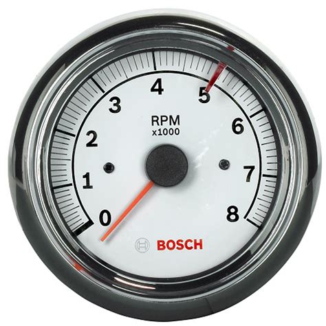 Sunpro Cp Tachometer Inch Super Tach Ii White Dial Face