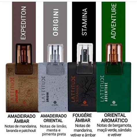 Perfume Latitude Masculino Hinode 100ml ORIGINAL Shopee Brasil